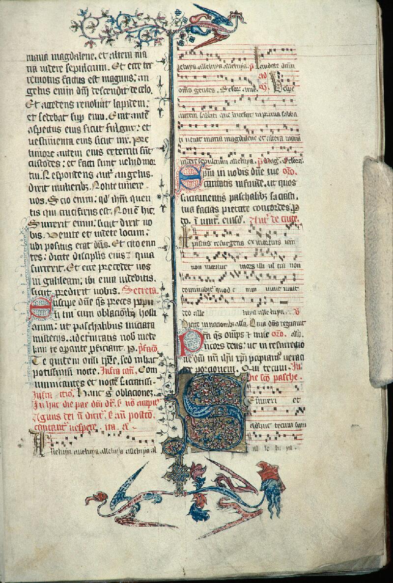 Avallon, Bibl. mun., ms. 0001, f. 0LXXXVII - vue 1