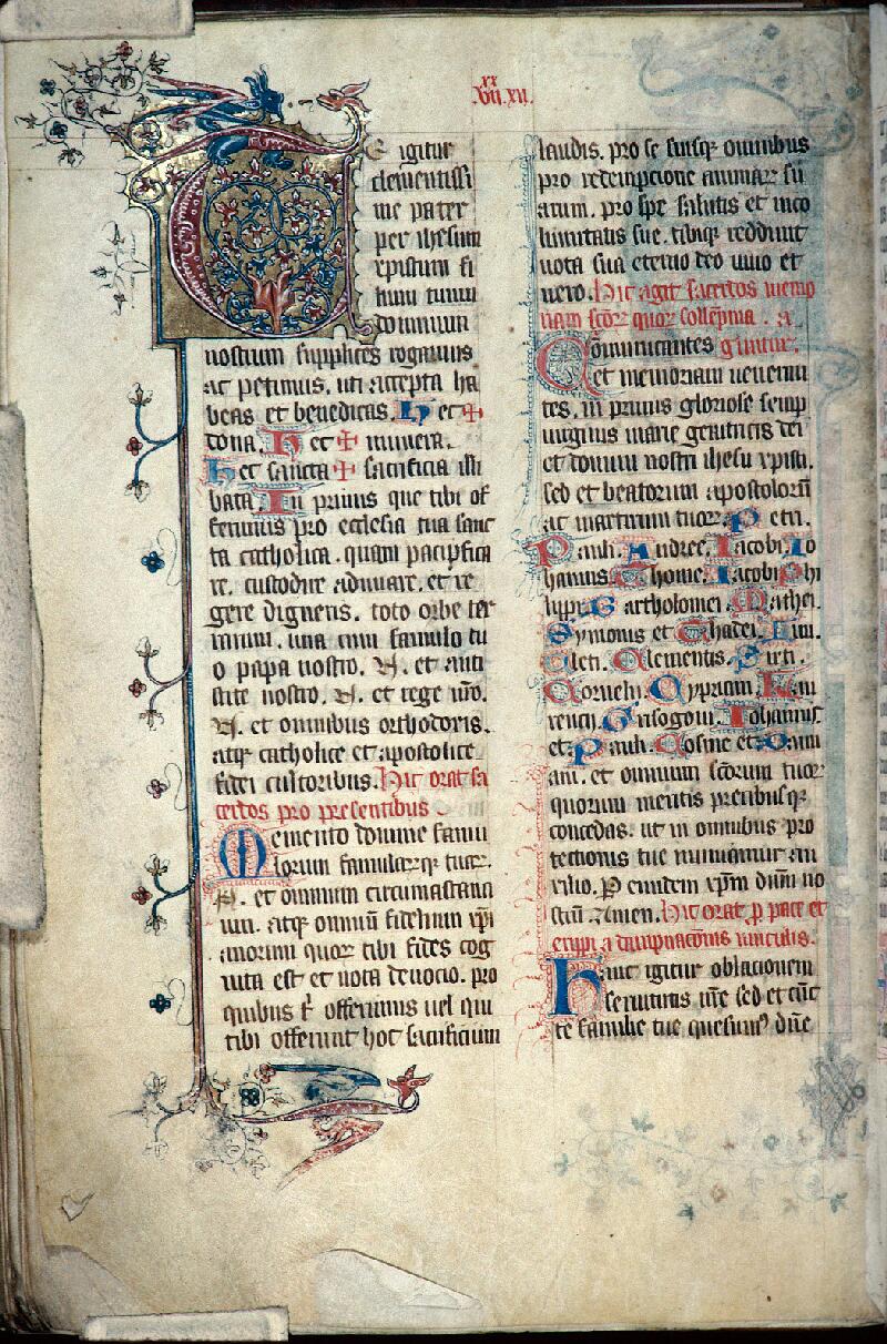 Avallon, Bibl. mun., ms. 0001, f. C LII v - vue 1
