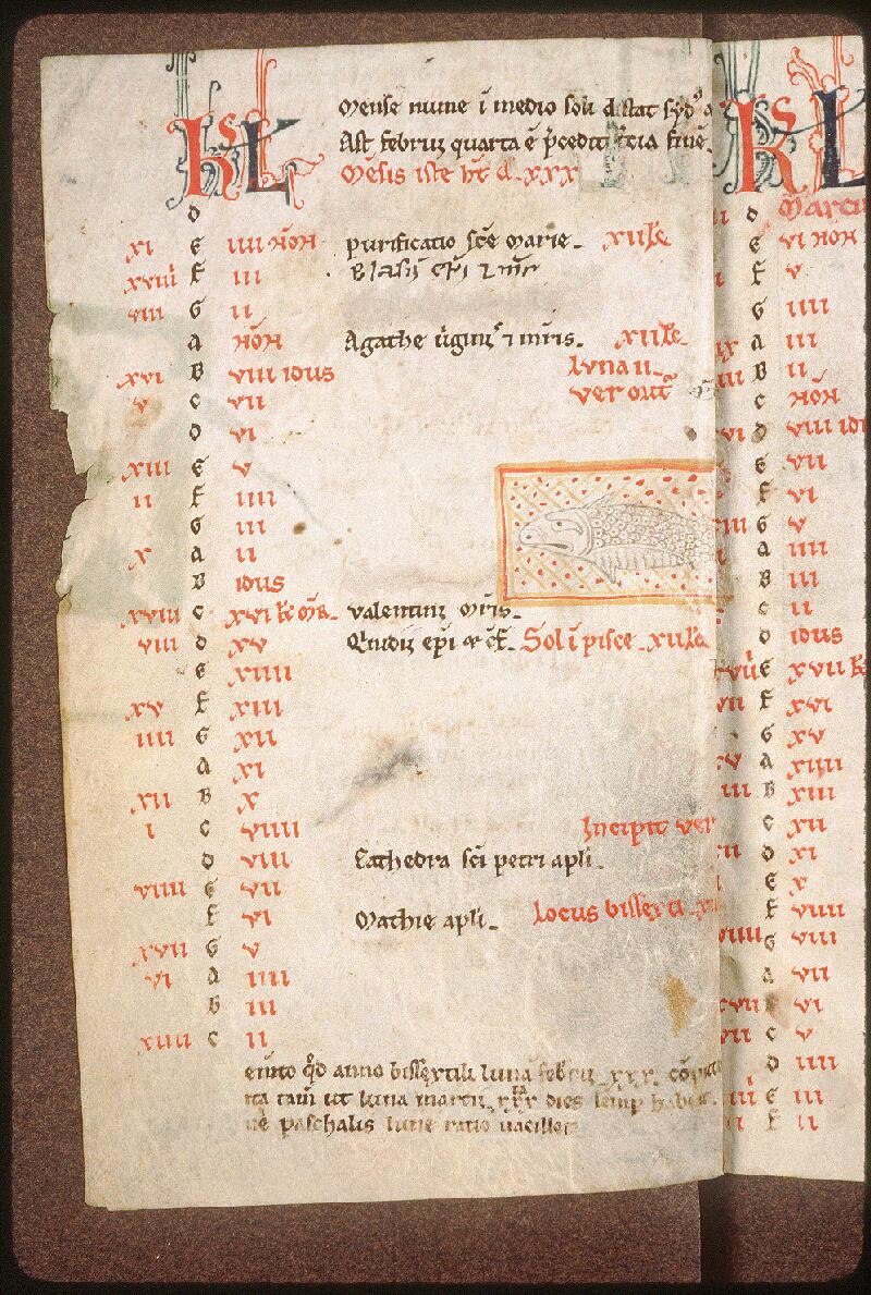 Avignon, Bibl. mun., ms. 0009, f. 001v - vue 1