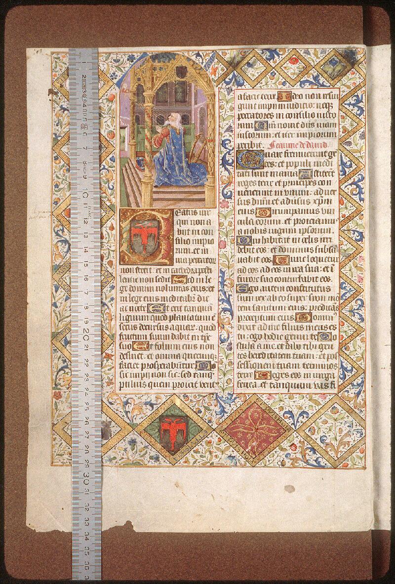 Avignon, Bibl. mun., ms. 0010, f. 001v - vue 1