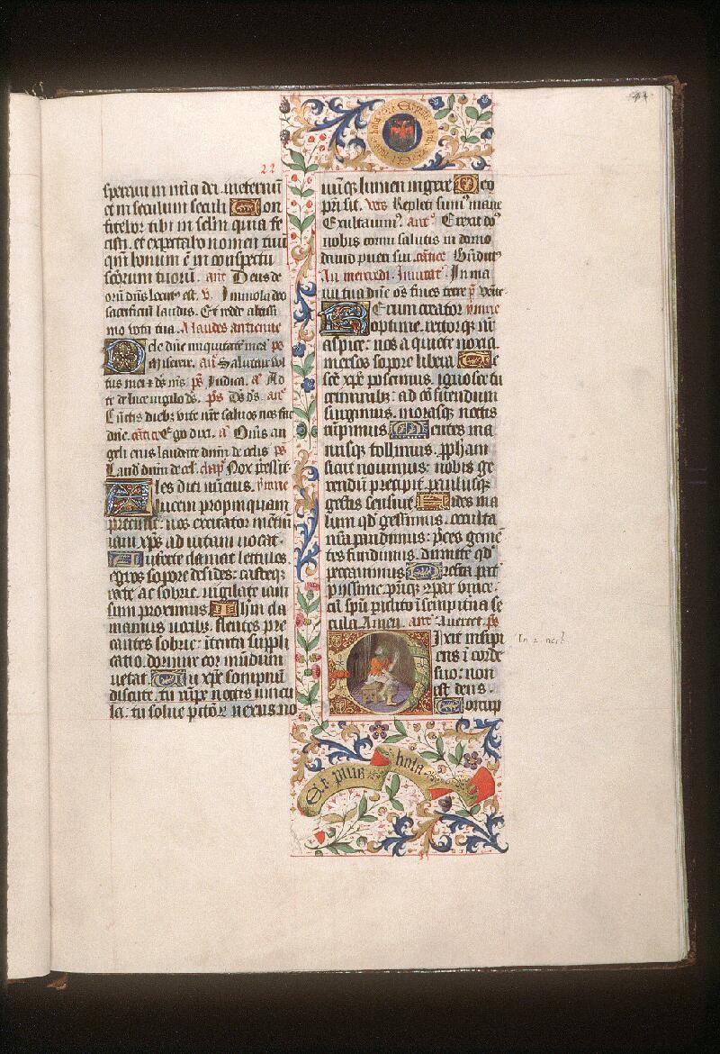 Avignon, Bibl. mun., ms. 0010, f. 022 - vue 1