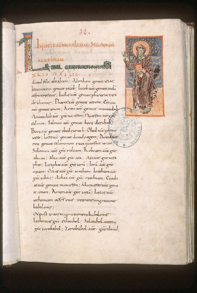 Avignon, Bibl. mun., ms. 0022, f. 032 - vue 1