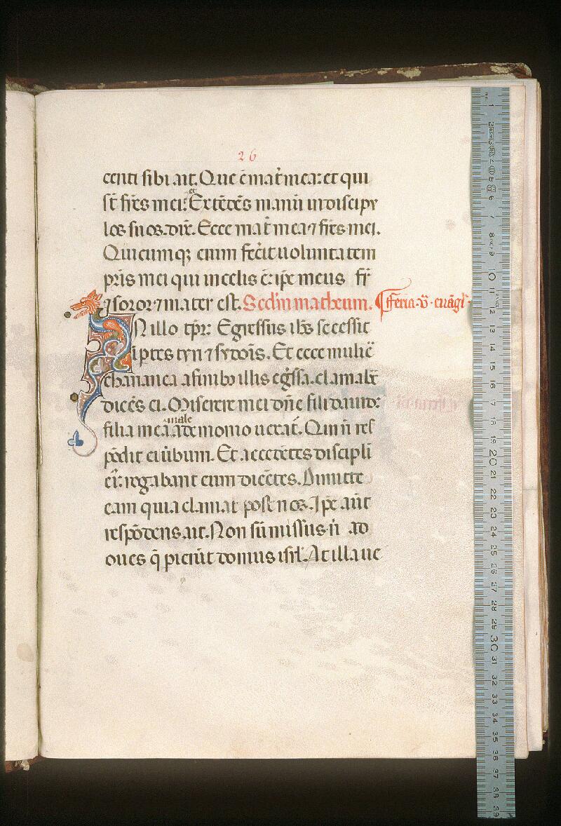 Avignon, Bibl. mun., ms. 0023, f. 026 - vue 1