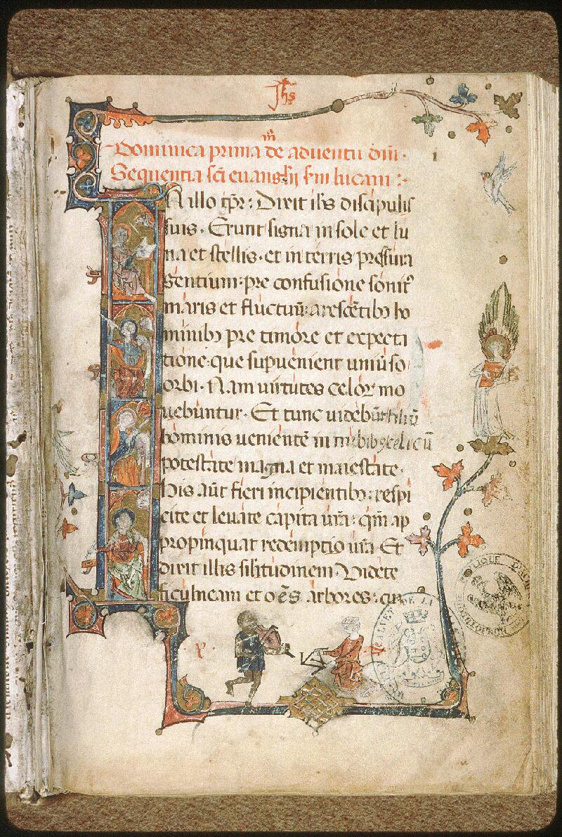 Avignon, Bibl. mun., ms. 0024, f. 001 - vue 02