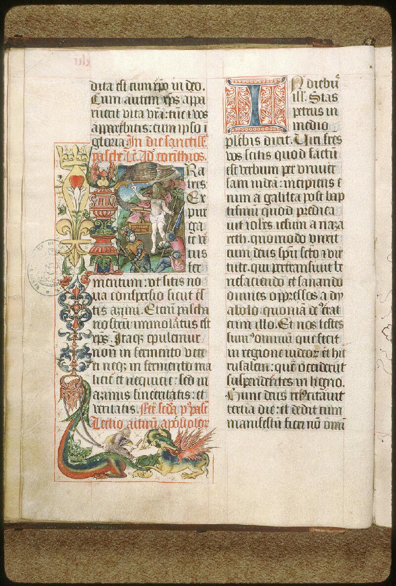 Avignon, Bibl. mun., ms. 0029, f. 049v - vue 1