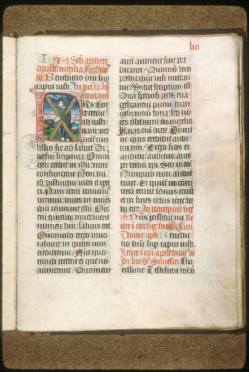 Avignon, Bibl. mun., ms. 0029, f. 071 - vue 1