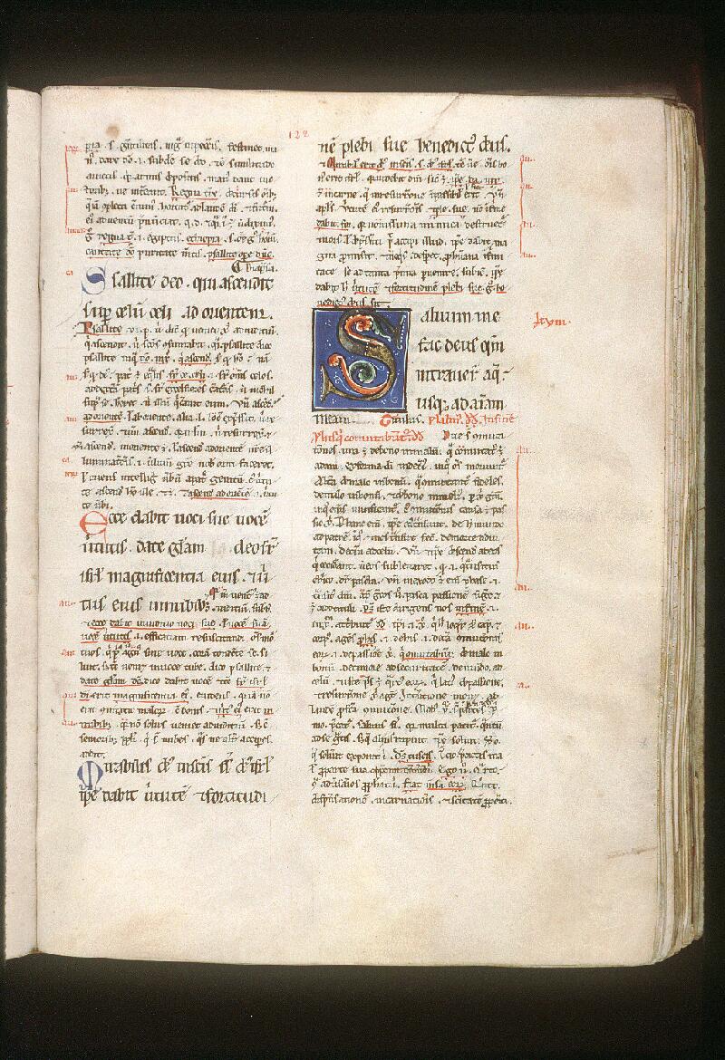 Avignon, Bibl. mun., ms. 0054, f. 122 - vue 1