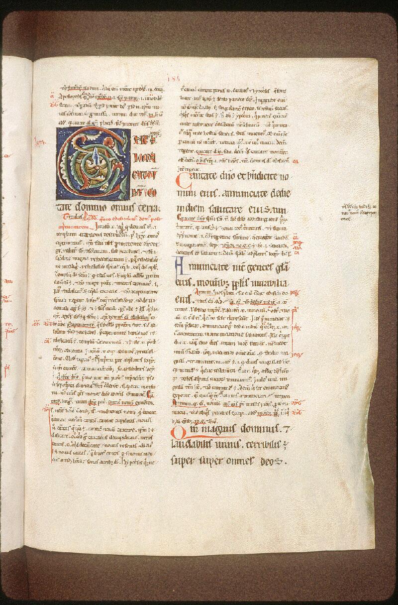 Avignon, Bibl. mun., ms. 0054, f. 184 - vue 1