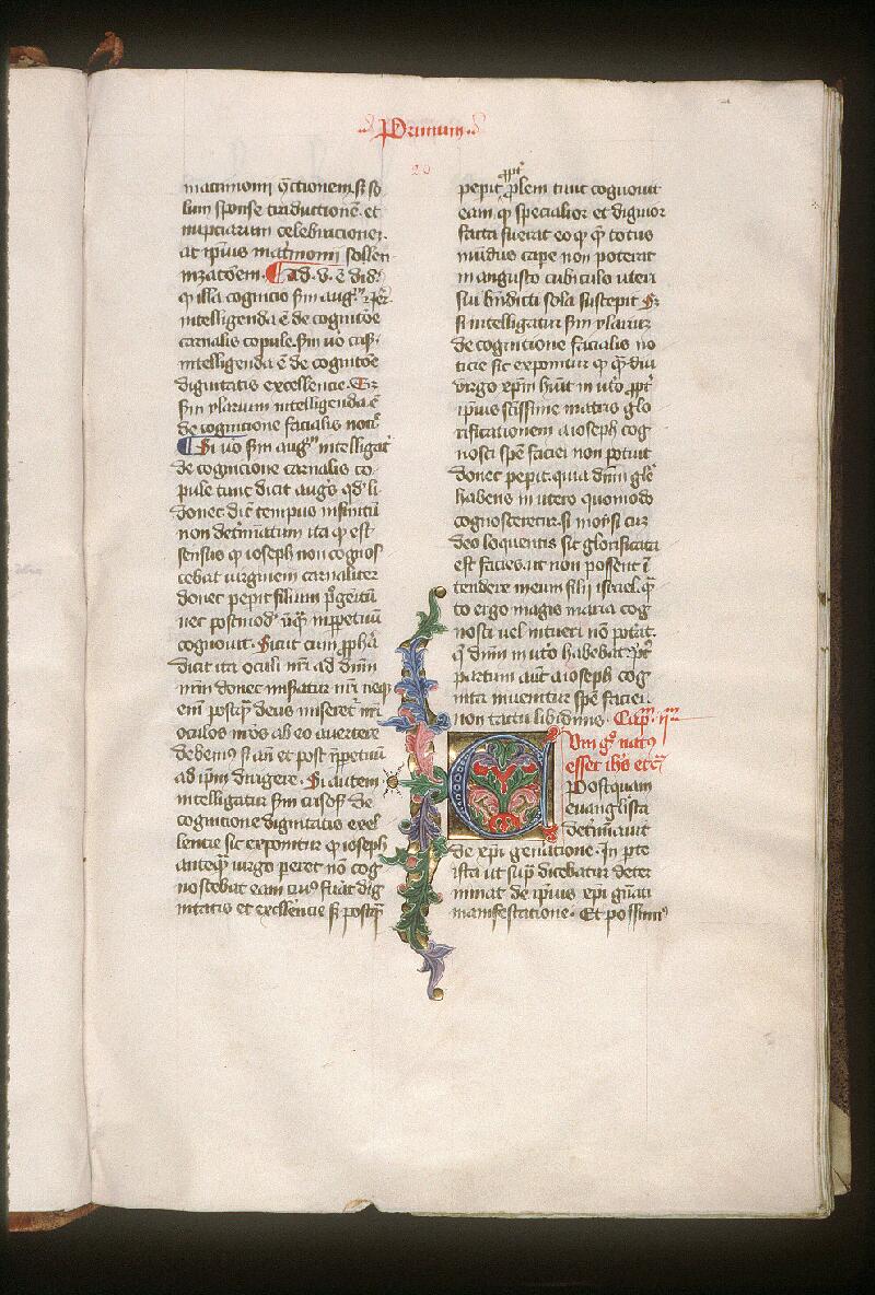 Avignon, Bibl. mun., ms. 0071, f. 020 - vue 1