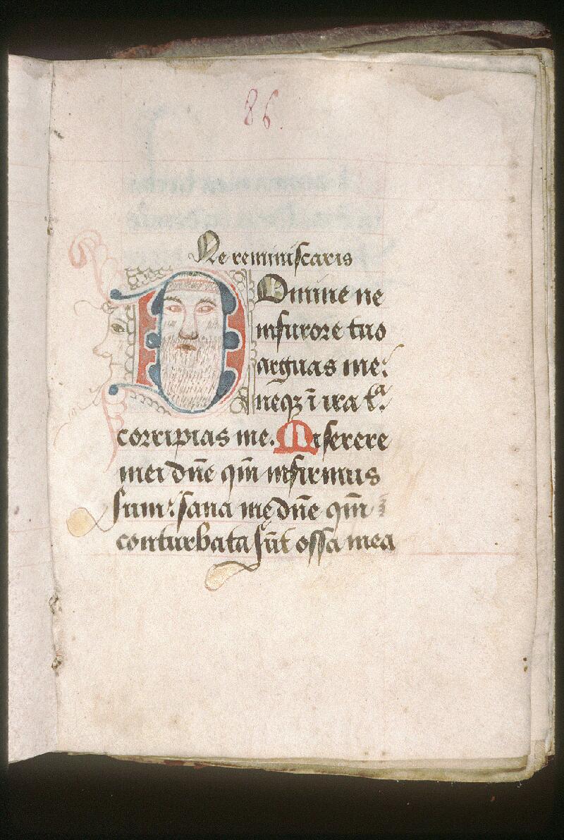 Avignon, Bibl. mun., ms. 0110, f. 086 - vue 1
