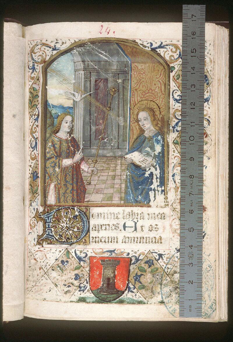 Avignon, Bibl. mun., ms. 0112, f. 024 - vue 1