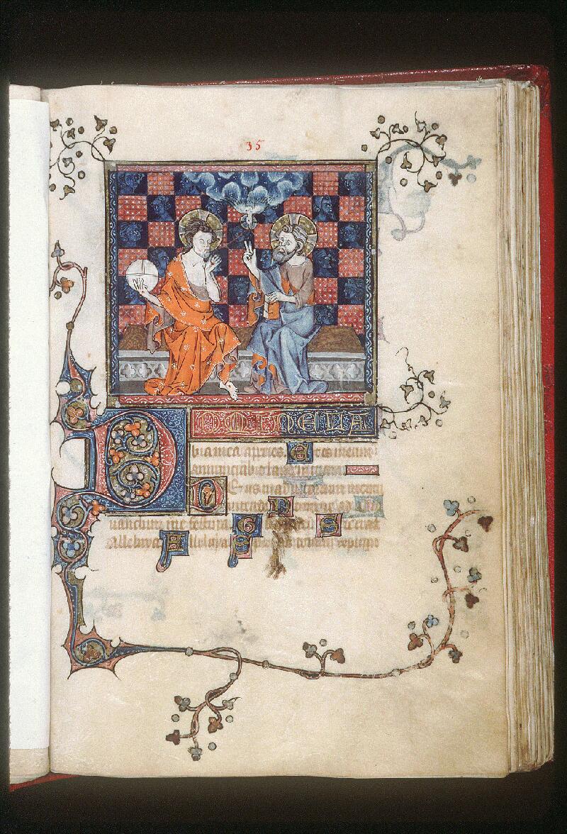 Avignon, Bibl. mun., ms. 0121, f. 035 - vue 1