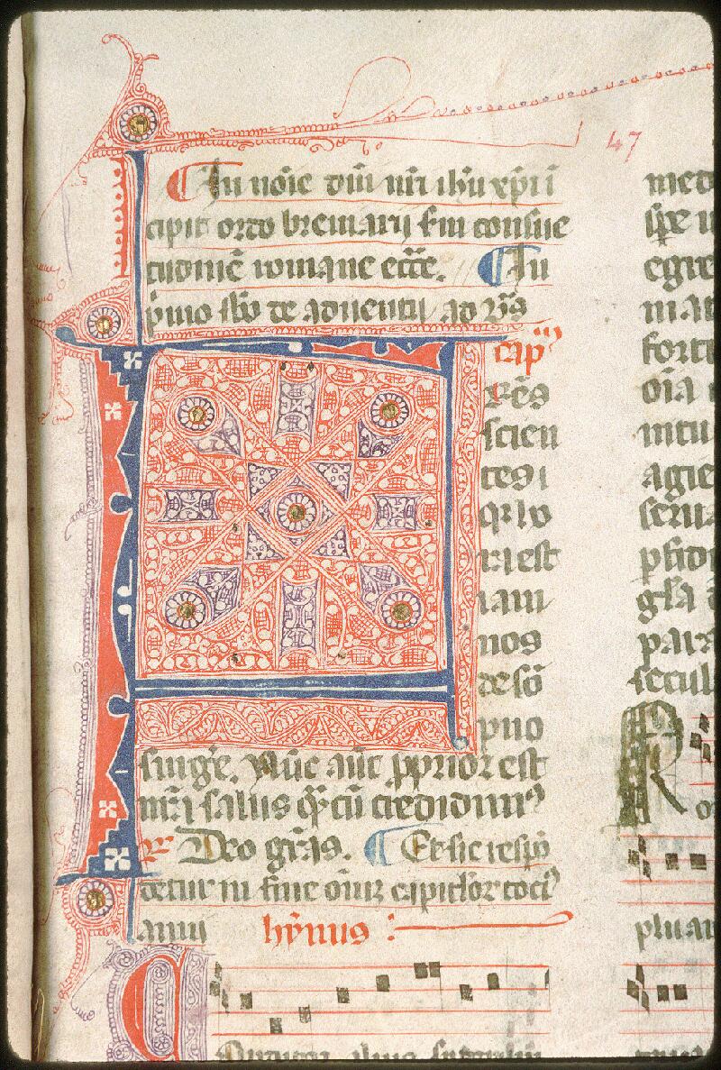Avignon, Bibl. mun., ms. 0122, f. 047 - vue 2