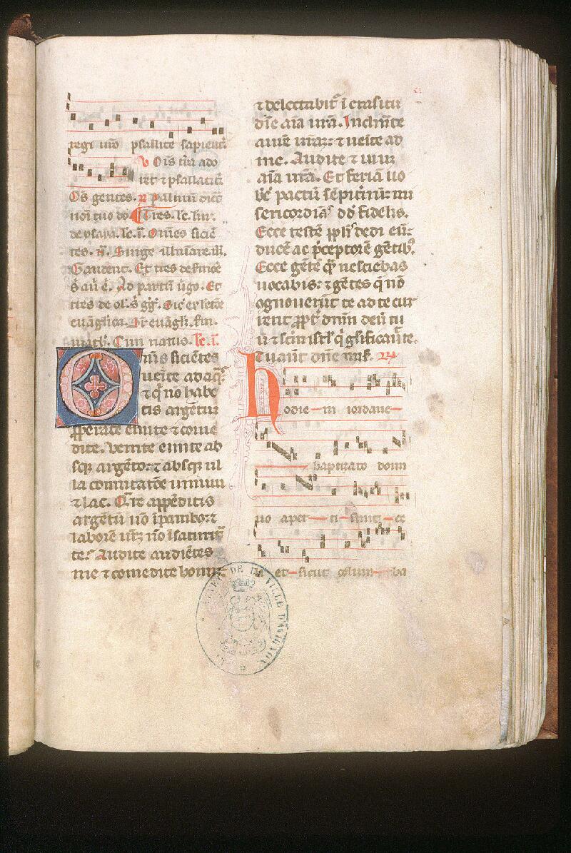 Avignon, Bibl. mun., ms. 0123, f. 101 - vue 1