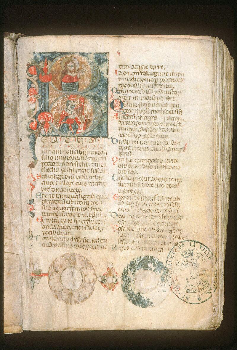 Avignon, Bibl. mun., ms. 0124, f. 008 - vue 2