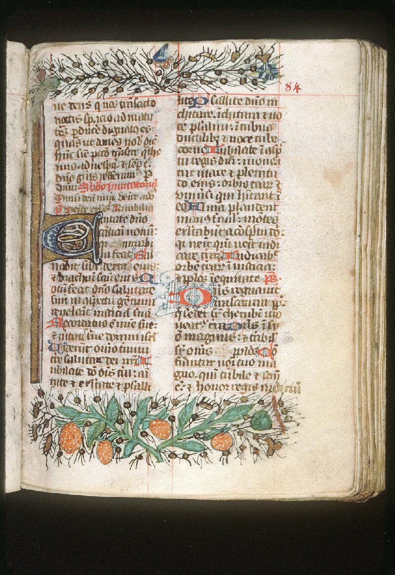Avignon, Bibl. mun., ms. 0128, f. 084 - vue 2