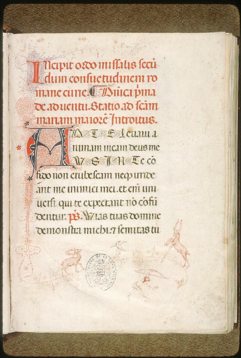 Avignon, Bibl. mun., ms. 0133, f. 001 - vue 2