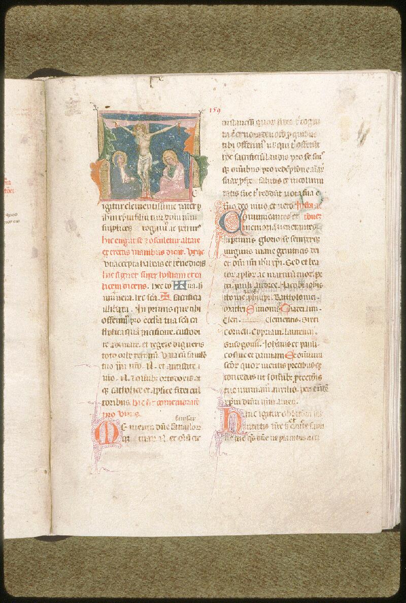 Avignon, Bibl. mun., ms. 0135, f. 159 - vue 1