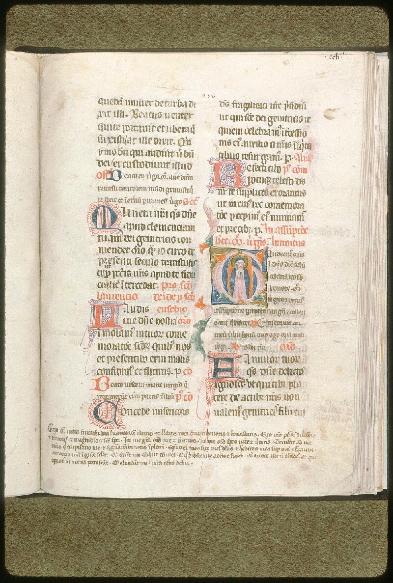 Avignon, Bibl. mun., ms. 0135, f. 256 - vue 1