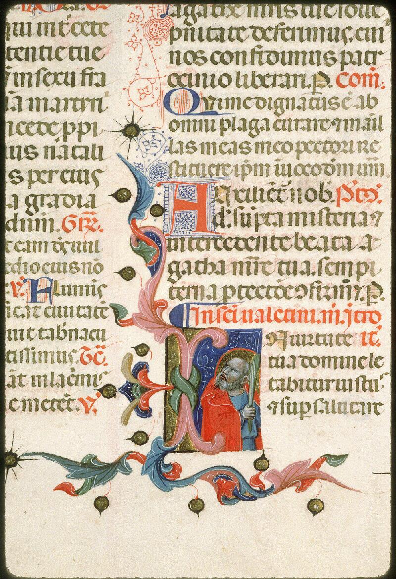 Avignon, Bibl. mun., ms. 0136, f. 231 - vue 2