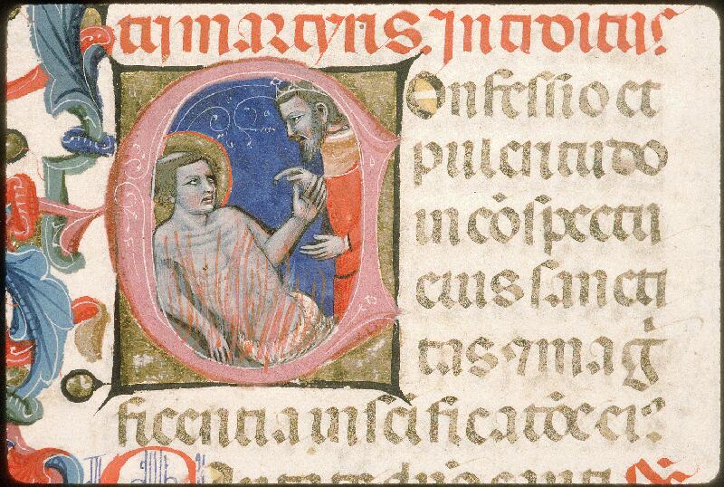 Avignon, Bibl. mun., ms. 0136, f. 261v - vue 1