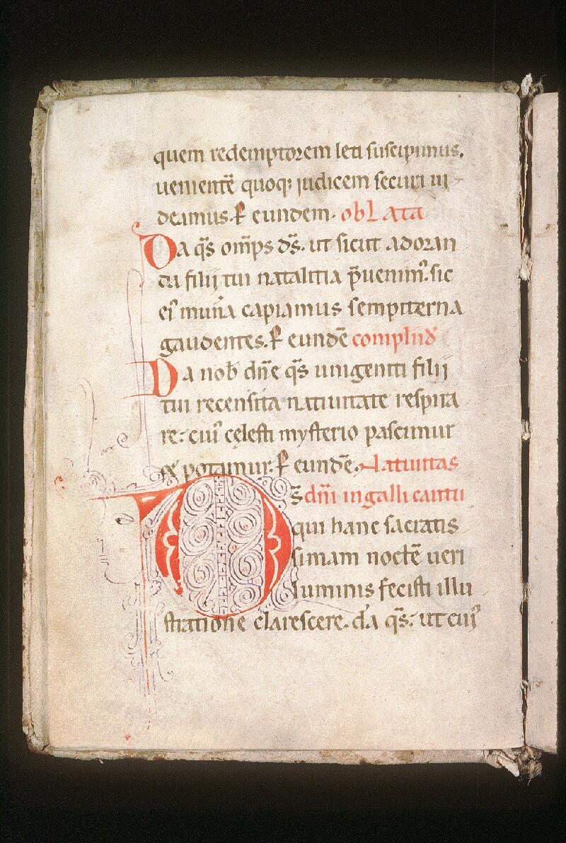 Avignon, Bibl. mun., ms. 0141, f. 008v - vue 1