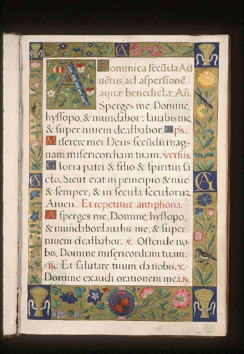 Avignon, Bibl. mun., ms. 0146, f. 001 - vue 2