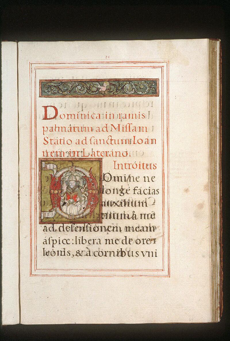 Avignon, Bibl. mun., ms. 0157, f. 024 - vue 1