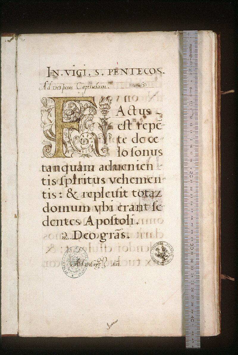 Avignon, Bibl. mun., ms. 0165, f. 001 - vue 1