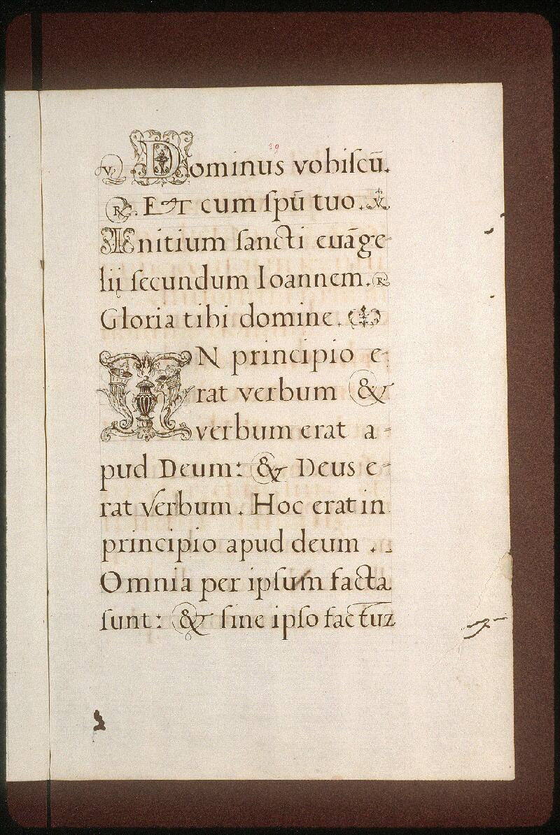 Avignon, Bibl. mun., ms. 0170, f. 039 - vue 2