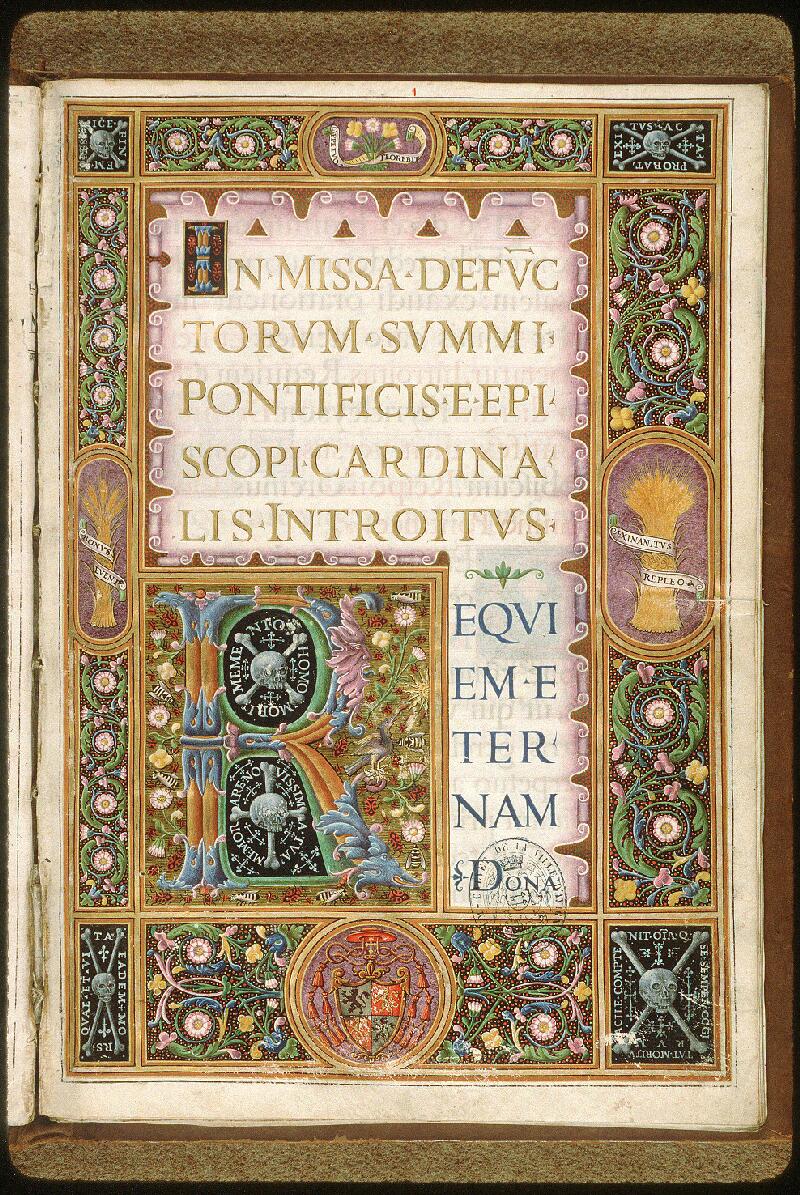 Avignon, Bibl. mun., ms. 0172, f. 001 - vue 2