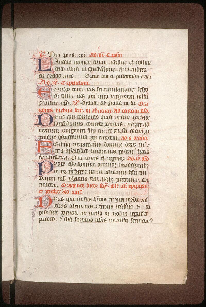 Avignon, Bibl. mun., ms. 0188, f. 005 - vue 2