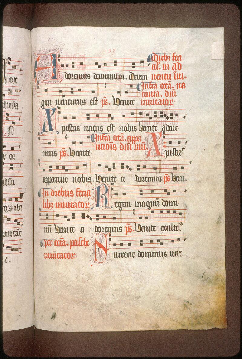 Avignon, Bibl. mun., ms. 0188, f. 137