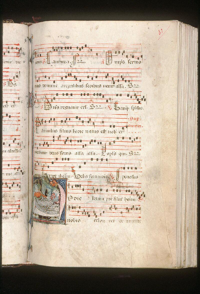 Avignon, Bibl. mun., ms. 0190, f. 031 - vue 1