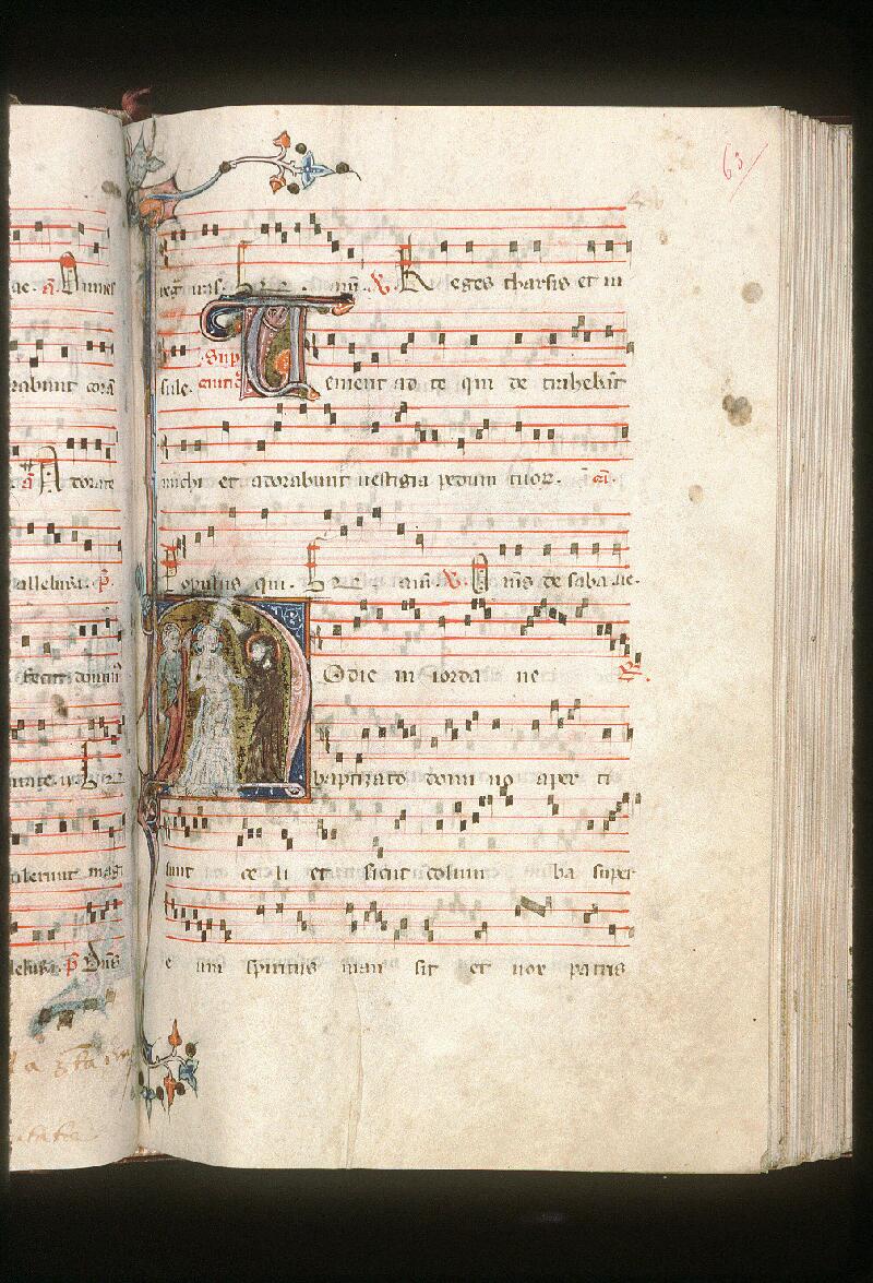Avignon, Bibl. mun., ms. 0190, f. 063 - vue 1