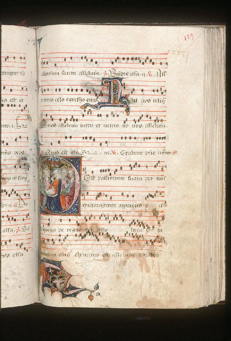 Avignon, Bibl. mun., ms. 0190, f. 129 - vue 1