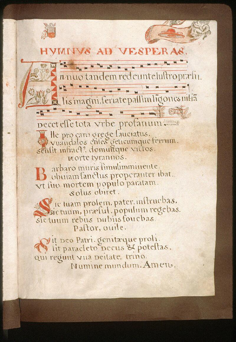 Avignon, Bibl. mun., ms. 0197, f. 022 - vue 1