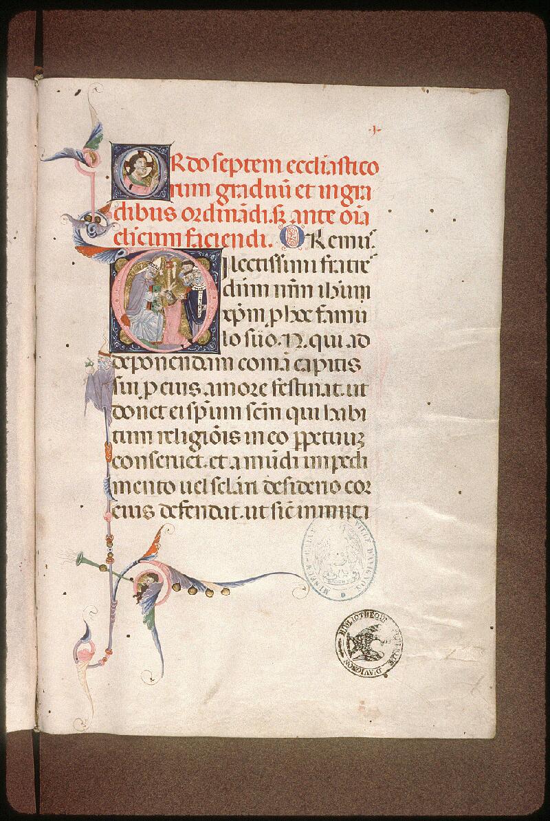 Avignon, Bibl. mun., ms. 0203, f. 001 - vue 2