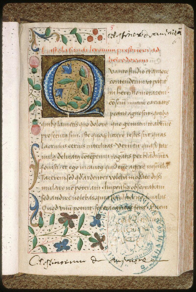 Avignon, Bibl. mun., ms. 0245, f. 005 - vue 2