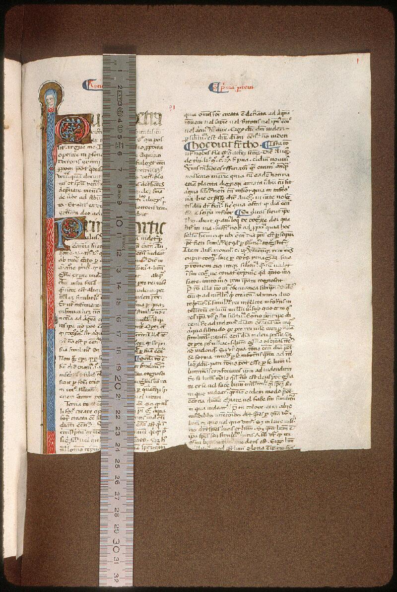 Avignon, Bibl. mun., ms. 0260, f. 091 - vue 1