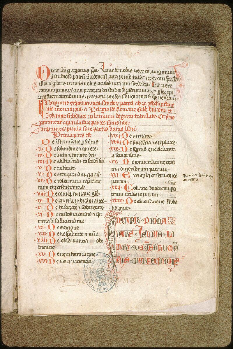 Avignon, Bibl. mun., ms. 0277, f. 002 - vue 2