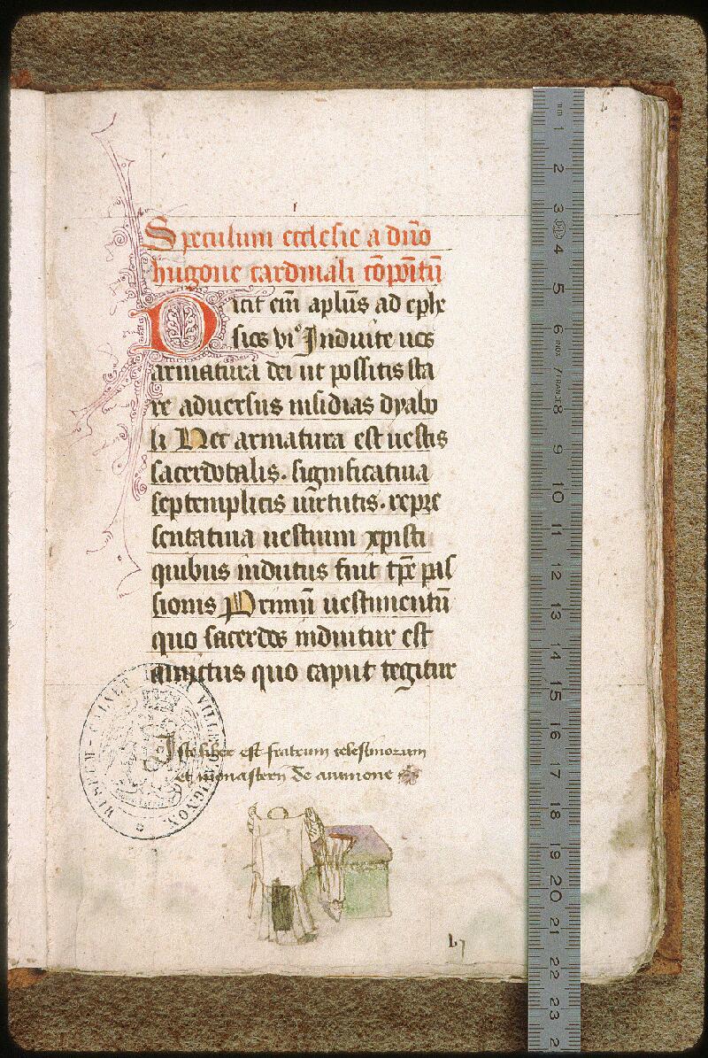 Avignon, Bibl. mun., ms. 0326, f. 001 - vue 1