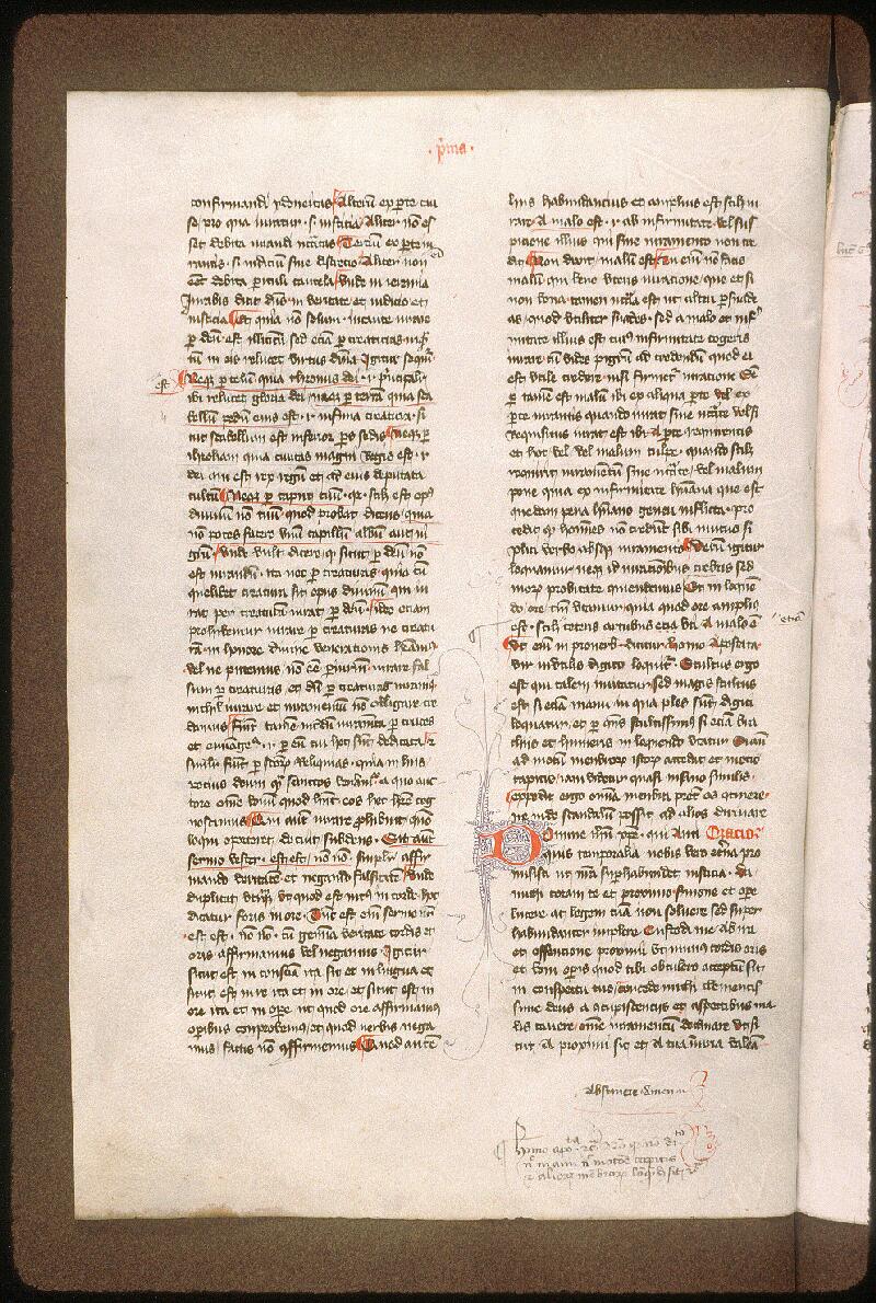 Avignon, Bibl. mun., ms. 0337, f. 096v - vue 1
