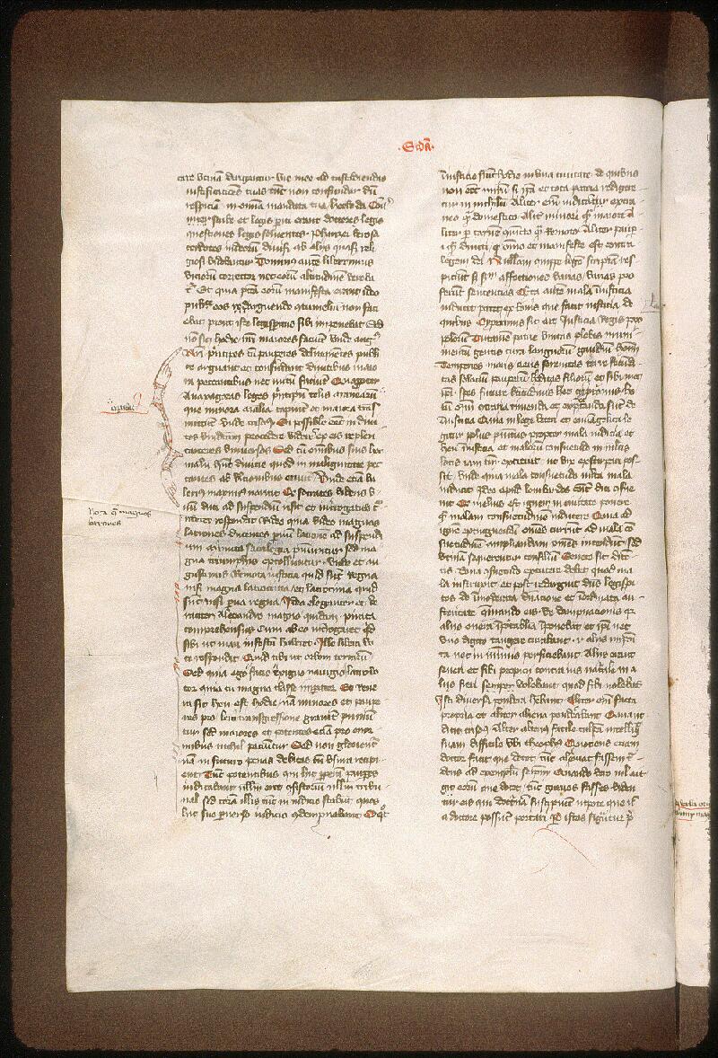 Avignon, Bibl. mun., ms. 0337, f. 203v - vue 1