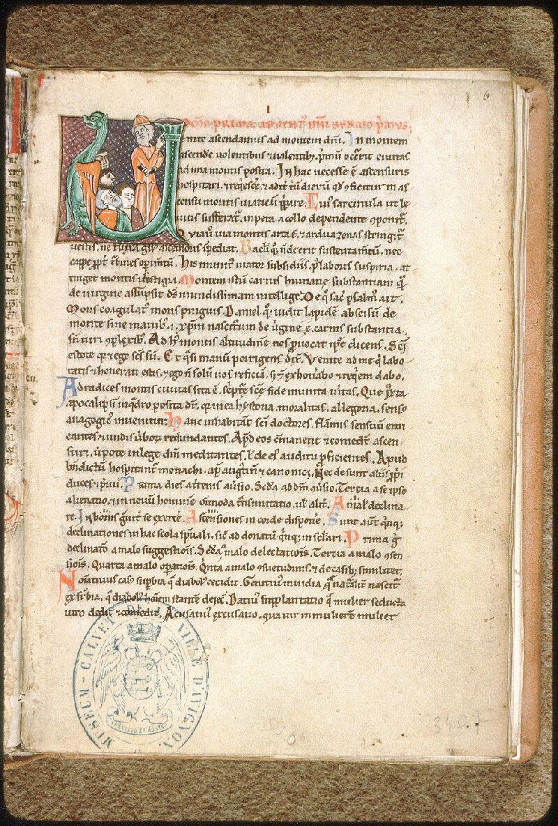 Avignon, Bibl. mun., ms. 0593, f. 001 - vue 1
