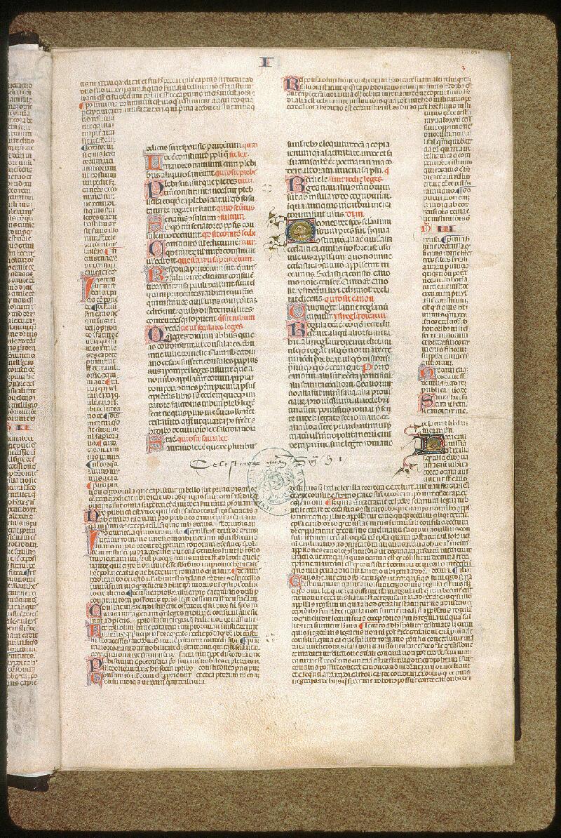 Avignon, Bibl. mun., ms. 0659, f. 003 - vue 1