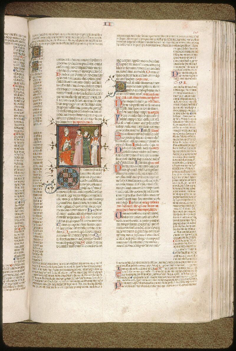 Avignon, Bibl. mun., ms. 0659, f. 110 - vue 1