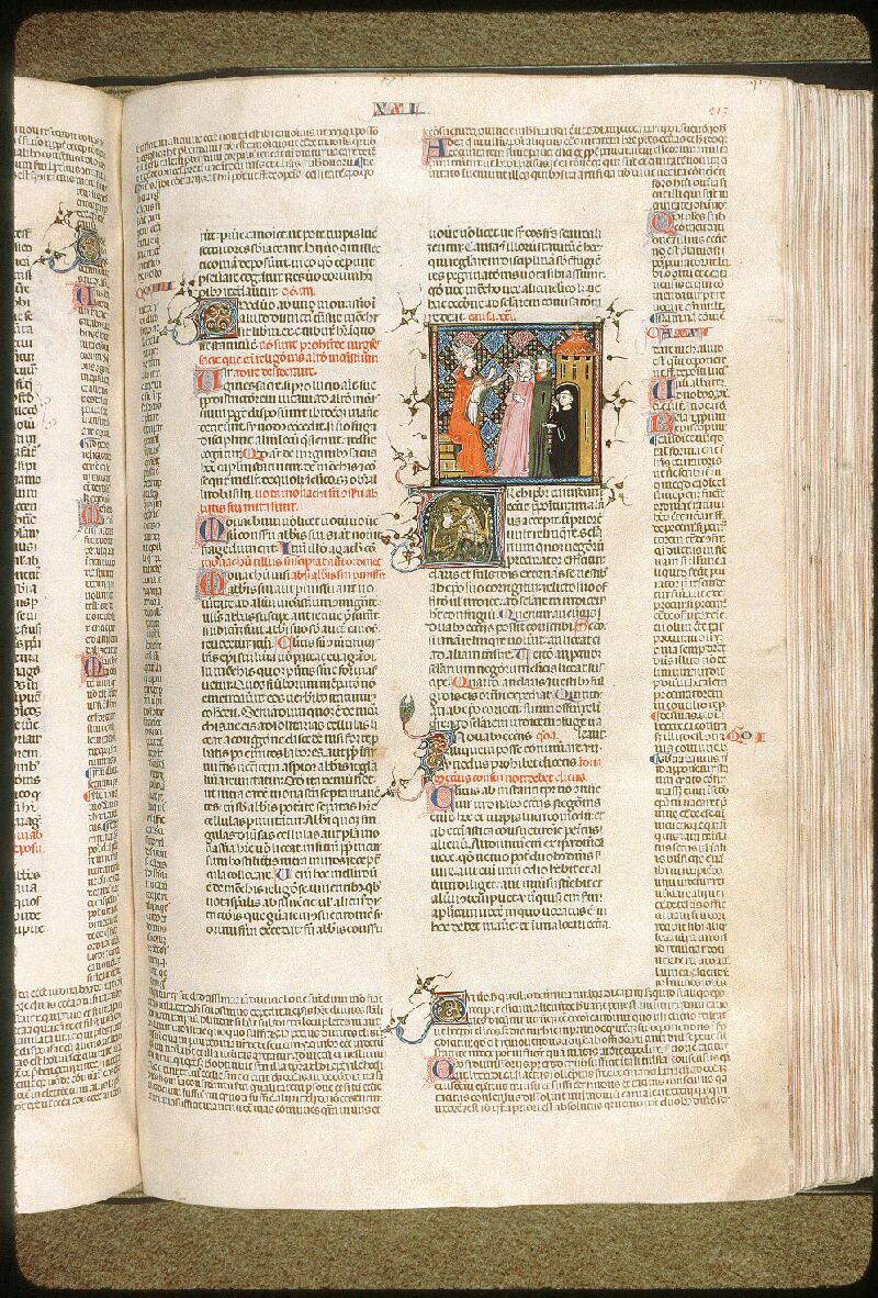 Avignon, Bibl. mun., ms. 0659, f. 217 - vue 1