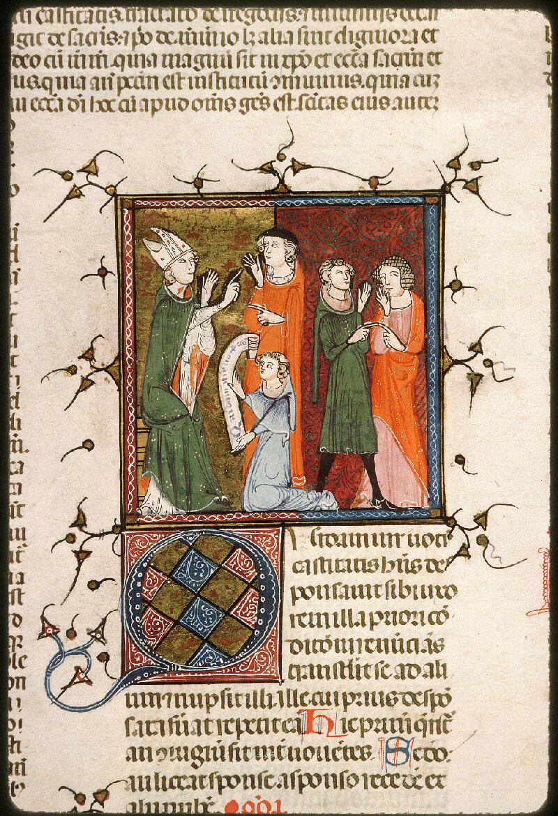 Avignon, Bibl. mun., ms. 0659, f. 265v - vue 1