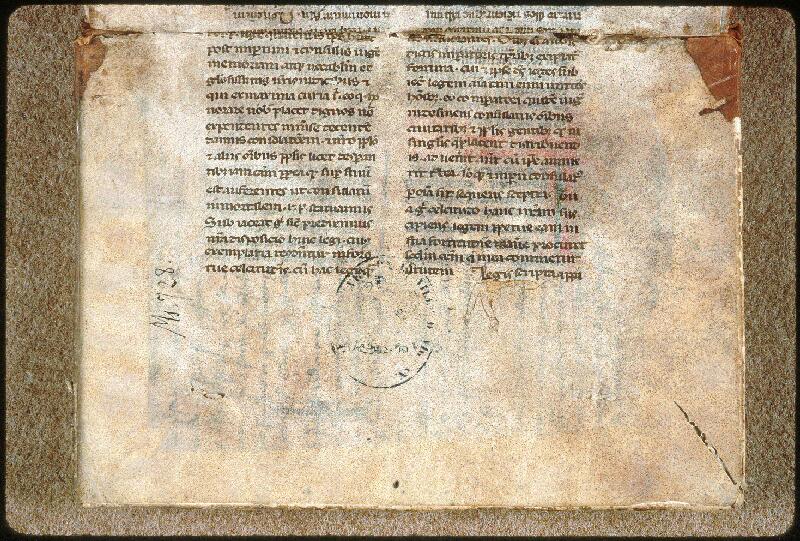 Avignon, Bibl. mun., ms. 0728, contre-plat sup. - vue 2